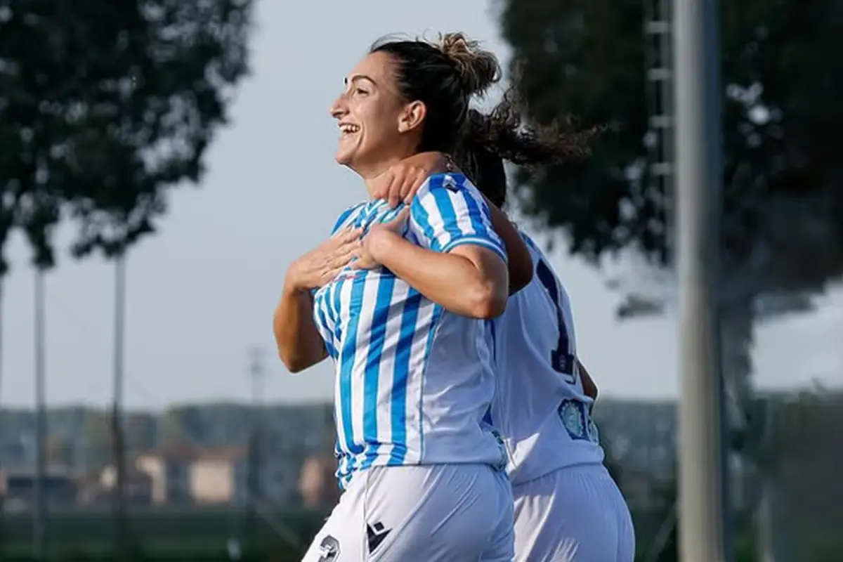 Silvia Chiellini, sorella di Giorgio, in azione